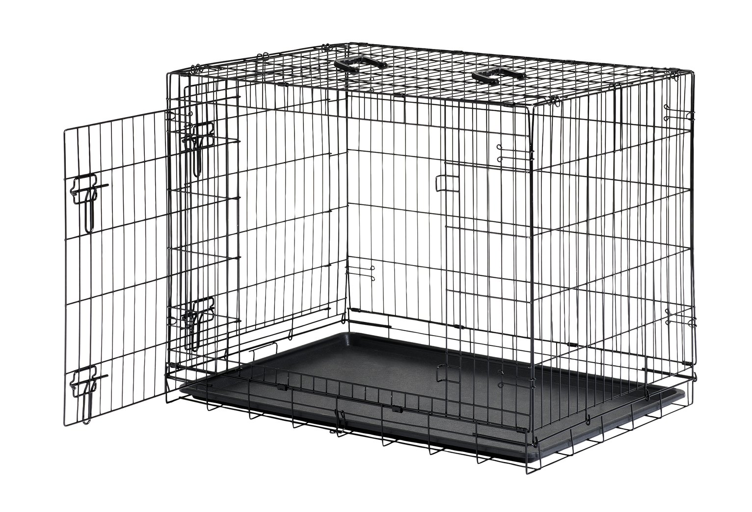 Double Door 36 inch Pet Cage - Large