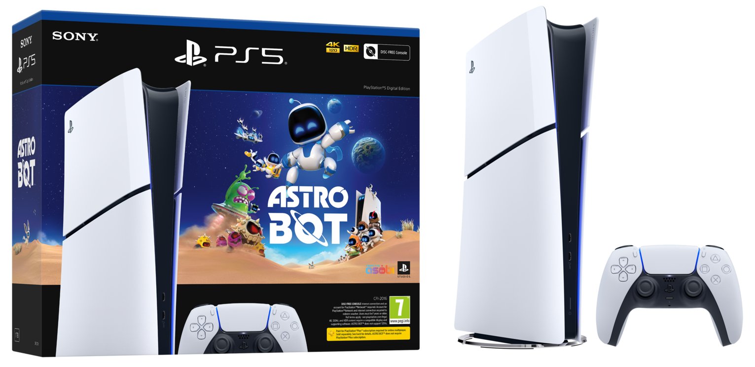 PlayStation 5 Digital Console & Astro Bot Bundle