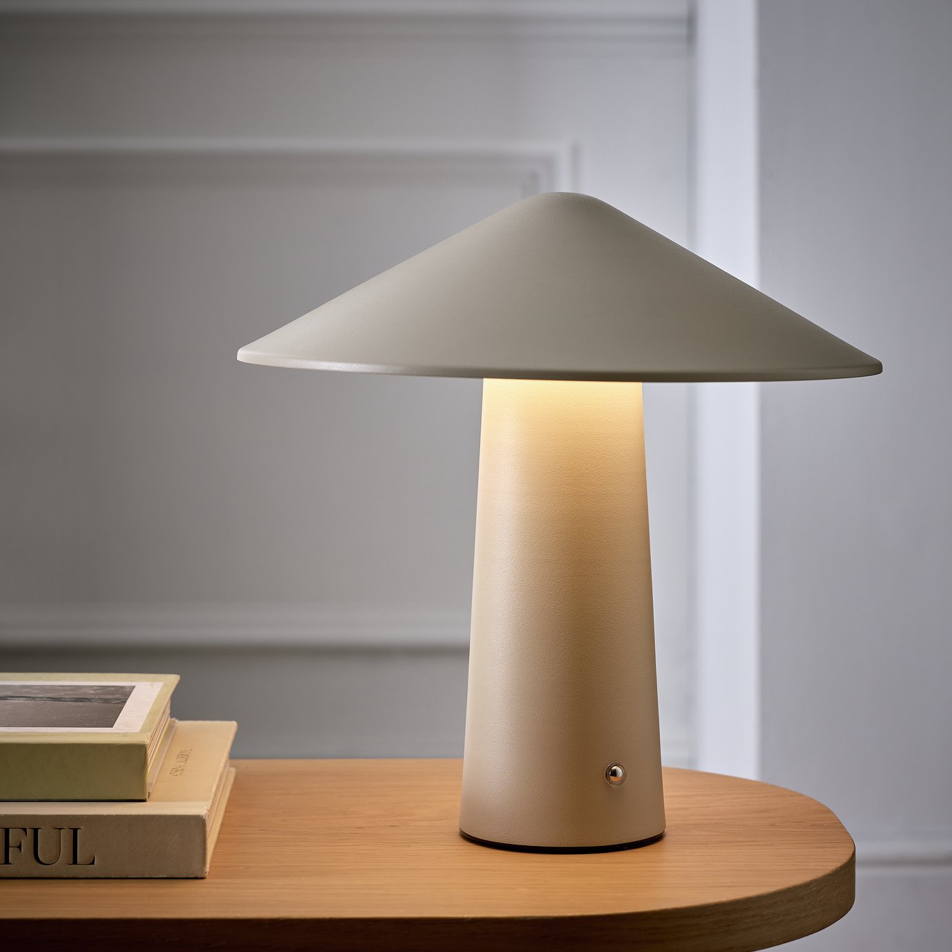 Habitat Kiro Rechargeable LED Touch Table Lamp