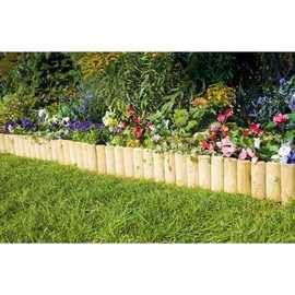 Fixed Log Edging Regular - Pack Of 2