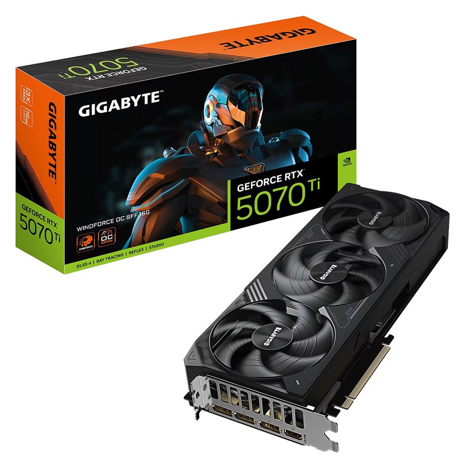 Gigabyte Nvidia RTX 5070 Ti WINDFORCE OC 16GB Graphic Card