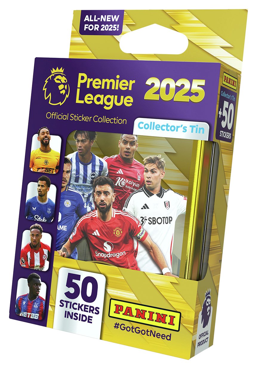 Panini Premier League Sticker Collection Tin