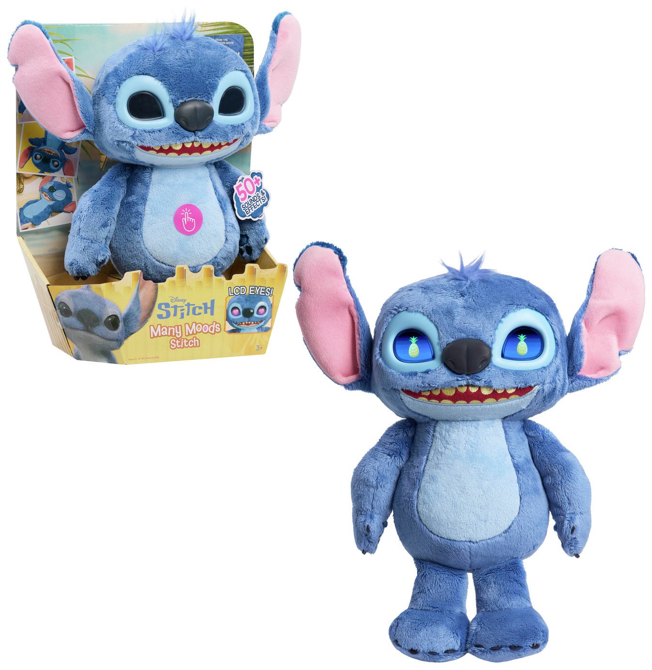 Disney Stitch Many Moods Plush