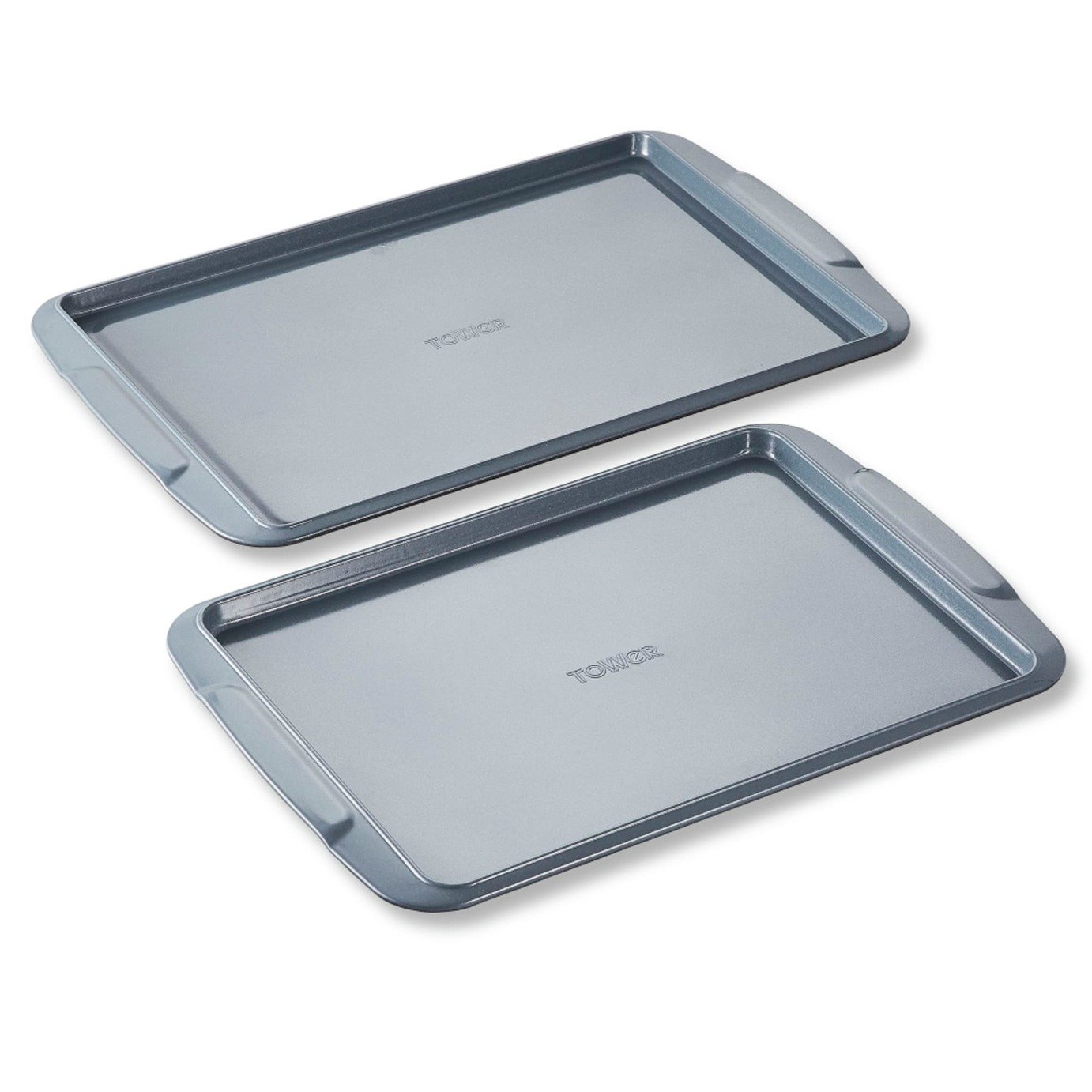 Tower Cerasure 2 Piece Non Stick Steel Baking Tray Set