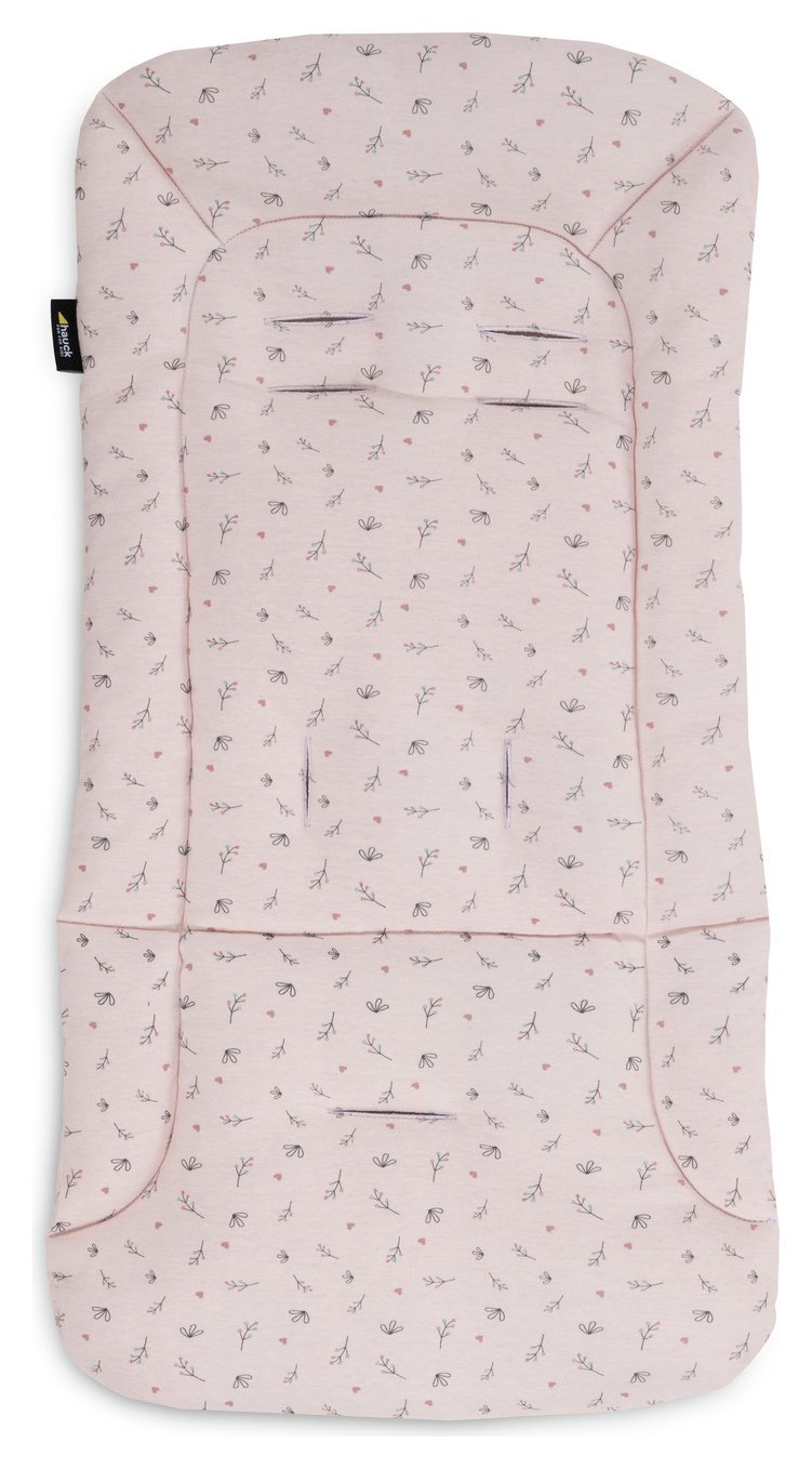 Hauck Pushchair Seat Liner - Flowers Rose