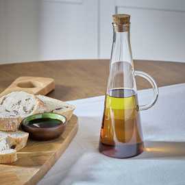 Habitat Tinted Glass Oil Pourer