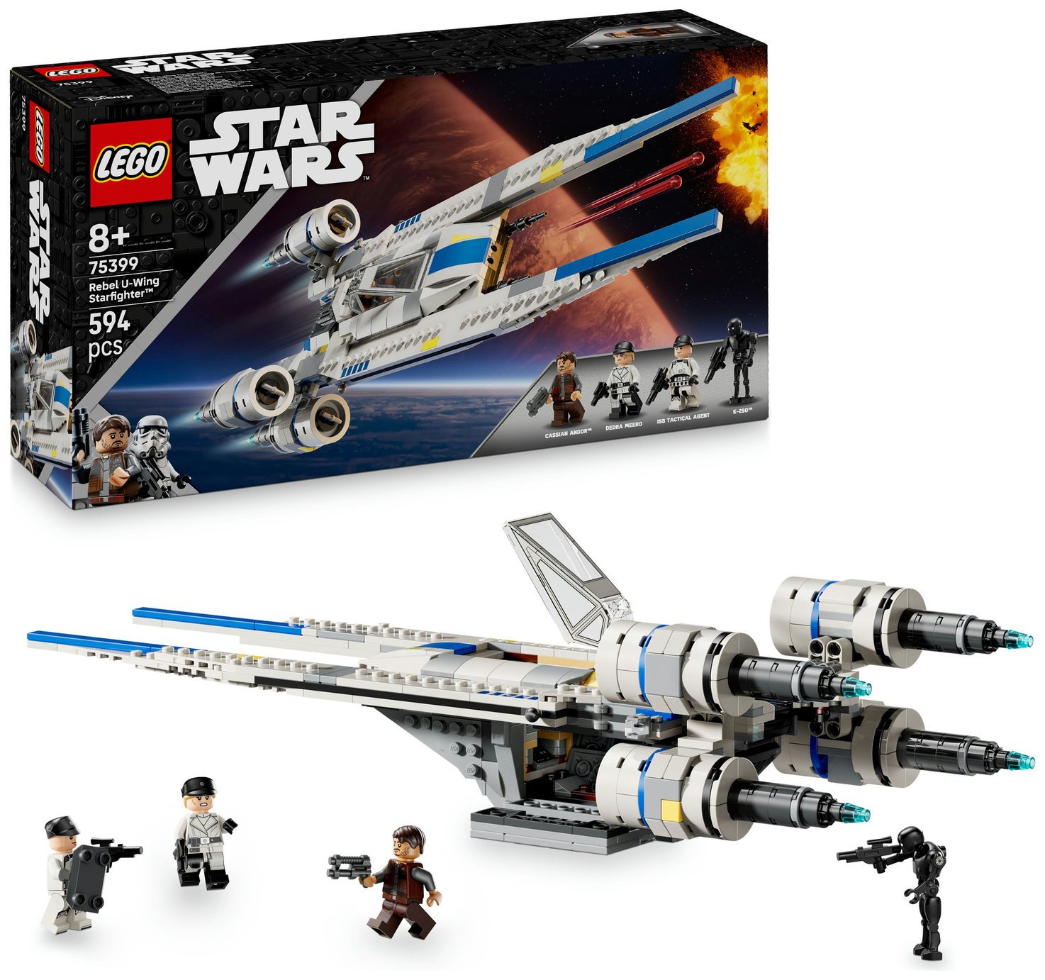 LEGO Star Wars: Andor Rebel U-Wing Starfighter Set 75399
