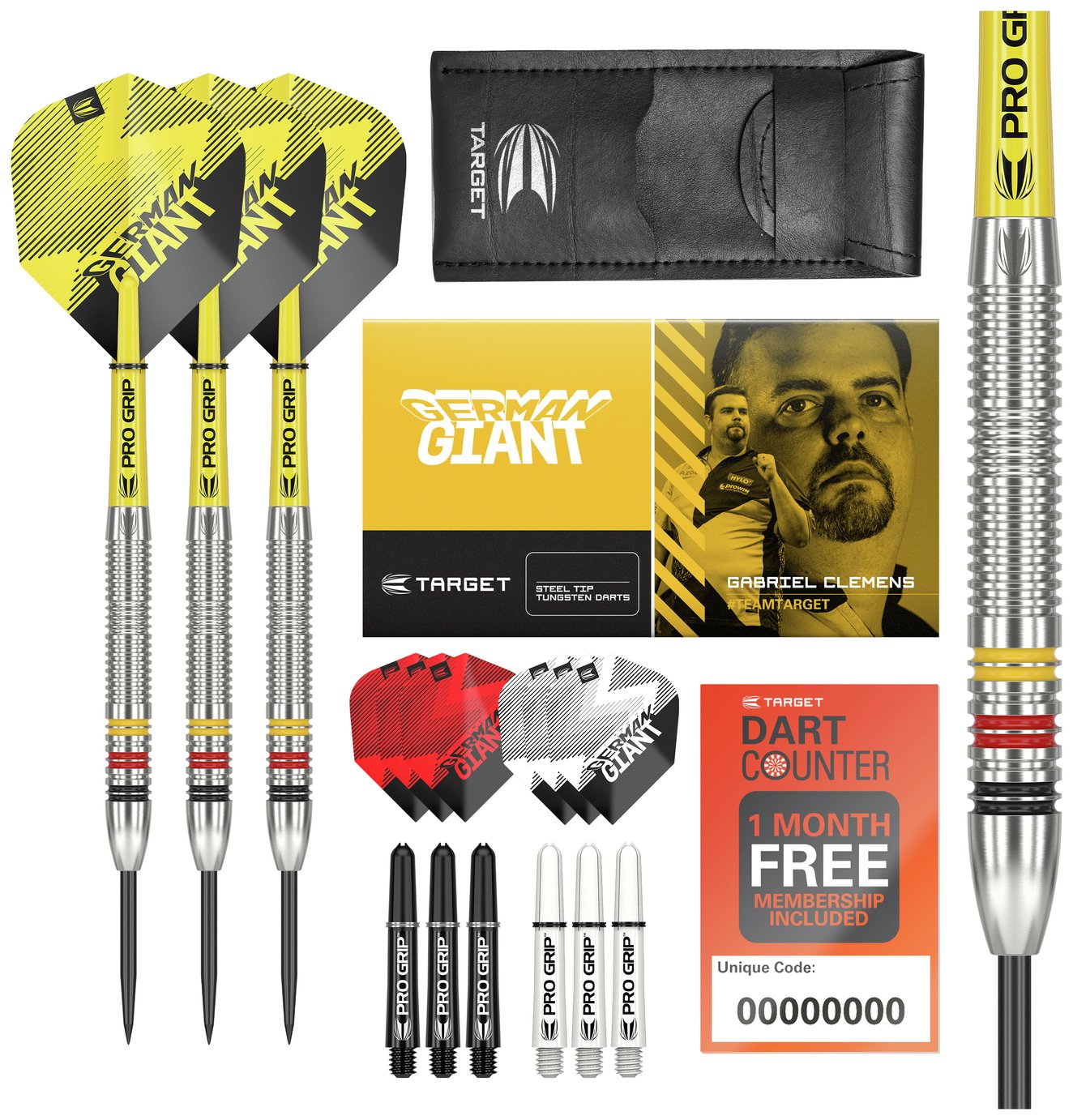 Target Gabriel Clemens 24g Tungsten Darts Set