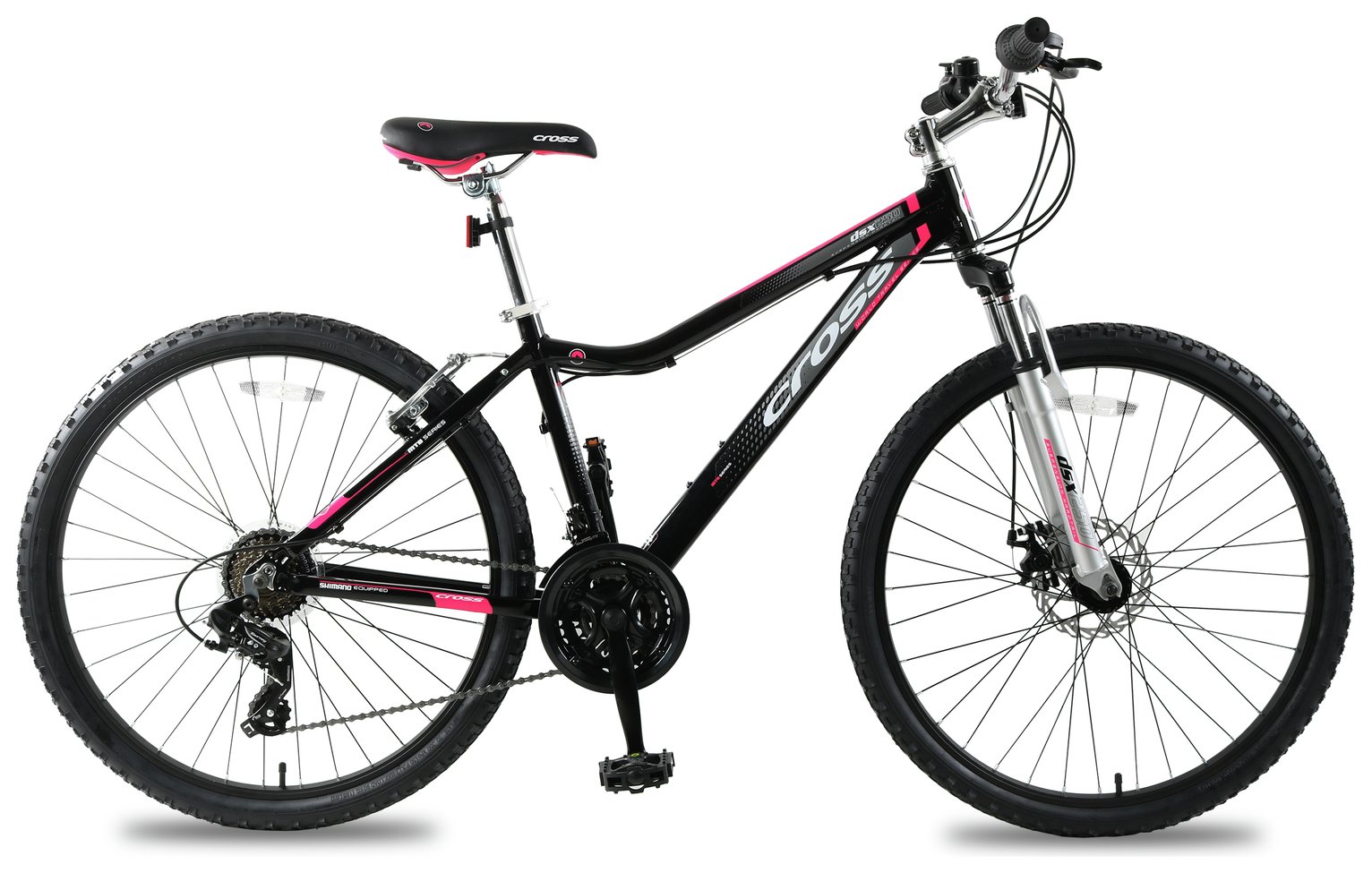 Cross FS27DX3 26" Womens Mountain Bike  - Black