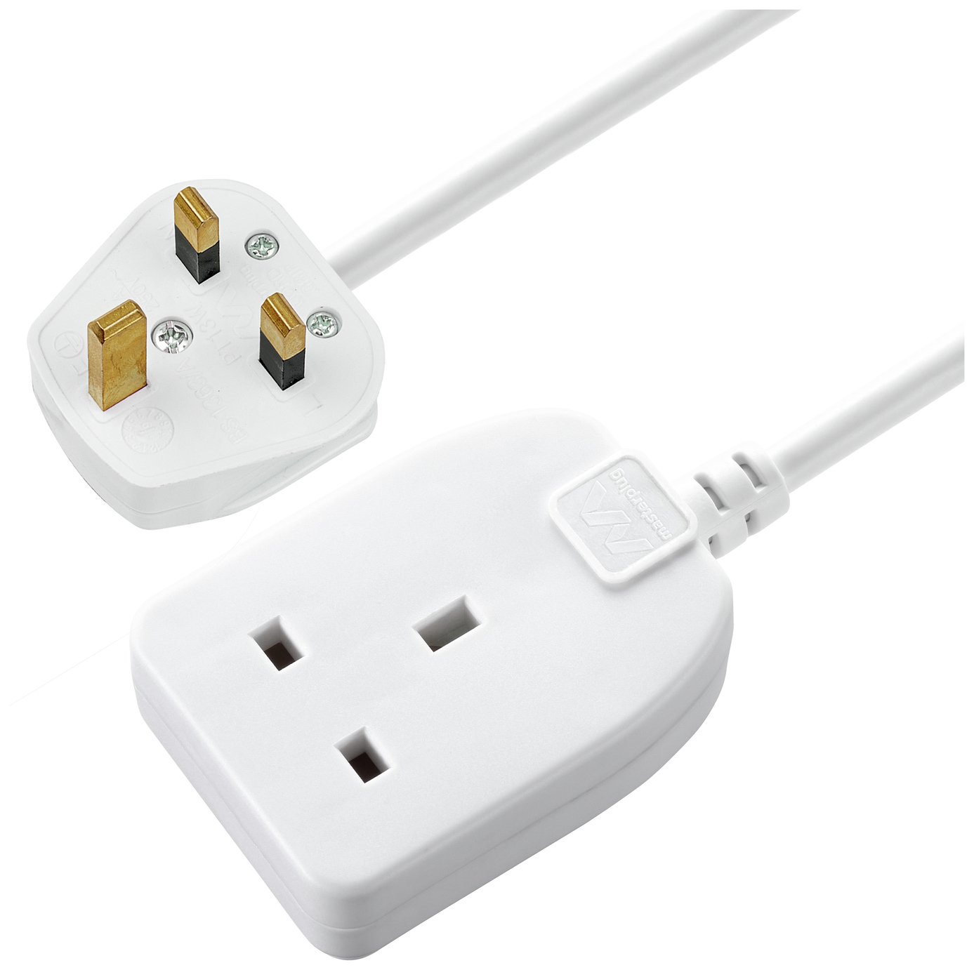 Masterplug 1 Socket 8m Extension Lead