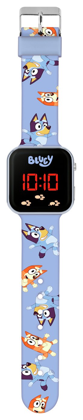 Bluey Printed Strap LED Digital Watch