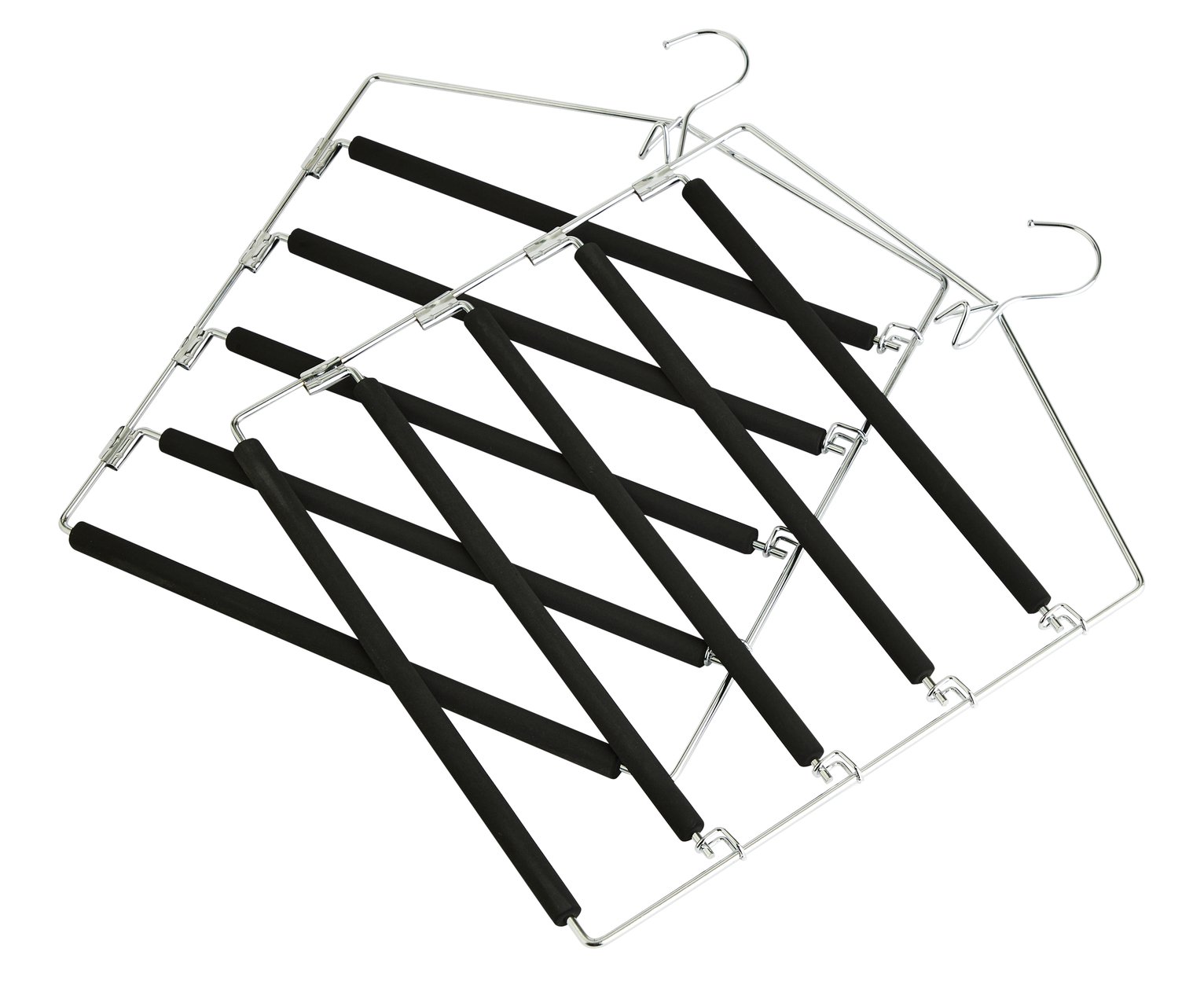 Argos Home Pack of 2 Metal Trouser Hangers