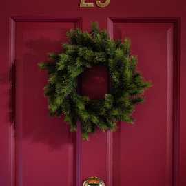 Argos Home Plain Foliage Christmas Wreath