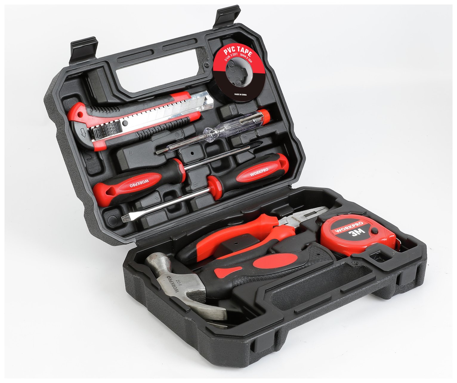 WORKPRO Home Repair Tool Kit - 8 Pieces