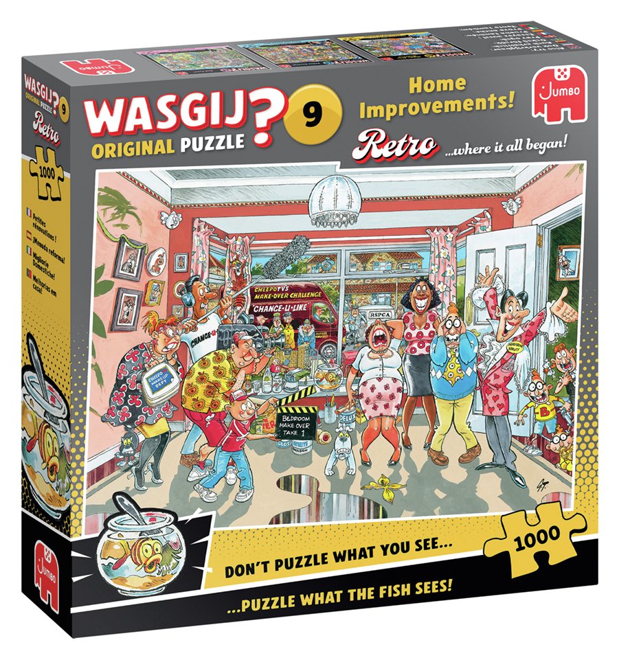 Wasgij Retro Original 9 Home Improvements Puzzle