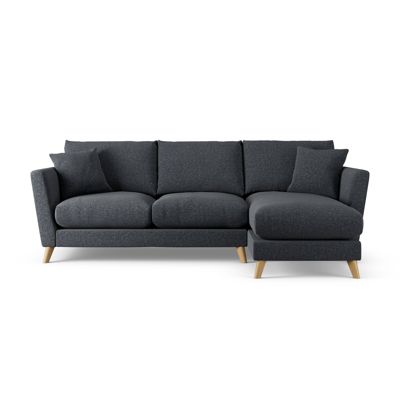 Habitat Lomond 4 Seater Right Hand Chaise Sofa