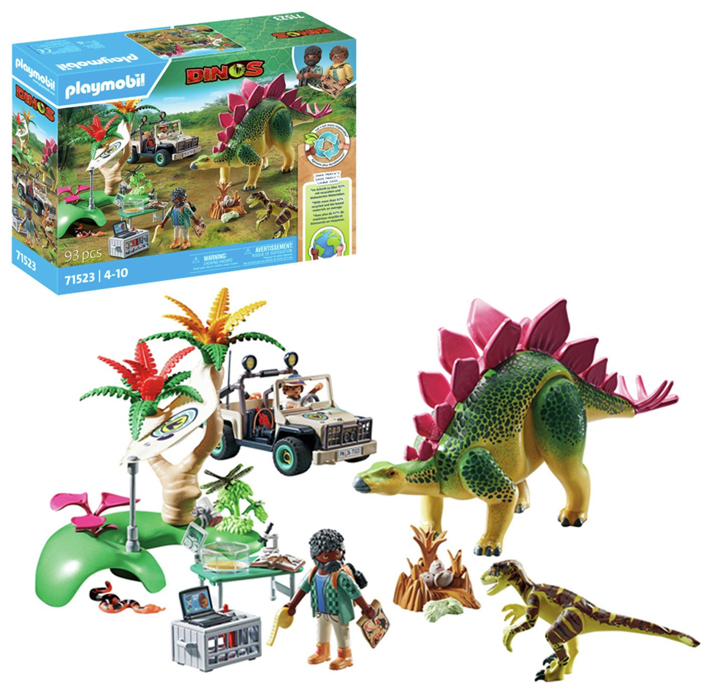 Playmobil Dino Research Camp With Dinos