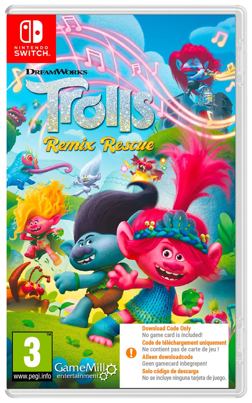 Trolls Remix Rescue Nintendo Switch Game