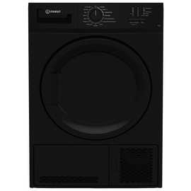 Indesit CYDC82BBGLUK 8KG Condenser Tumble Dryer - Black