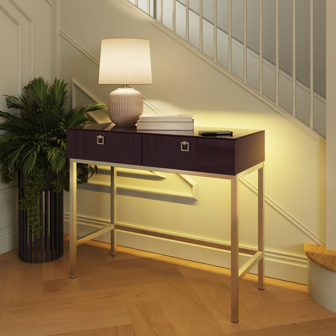 Frank Olsen Lyra 2 Drawer Console Table