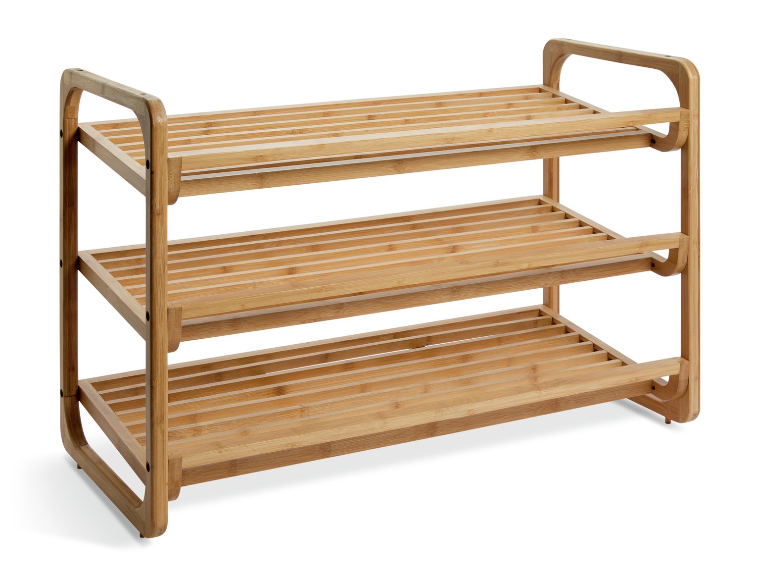 Habitat Belem 3 Shelf Shoe Storage Rack - Natural