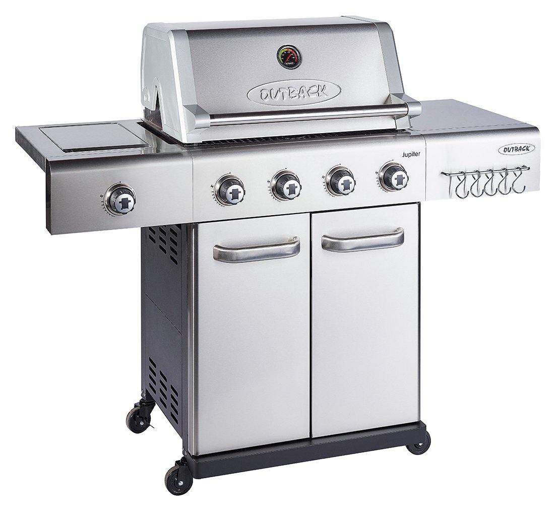 Outback Jupiter 4 Burner Hybrid Gas BBQ