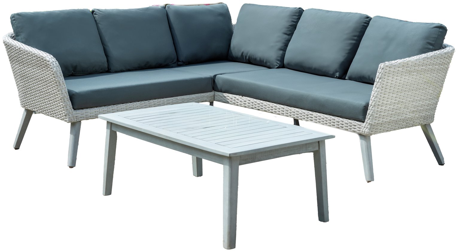 Norfolk Leisure Chedworth 5 Seater Garden Corner Sofa Set 