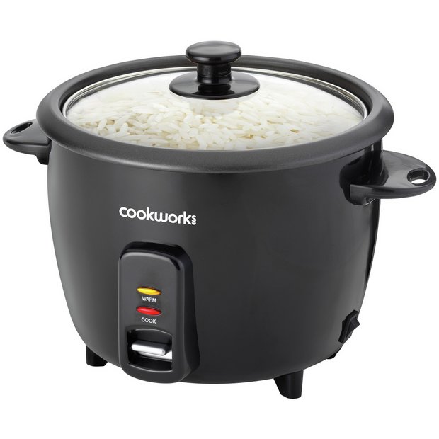 Buy Cookworks 1.5L Rice Cooker - Black | Rice cookers | Argos
