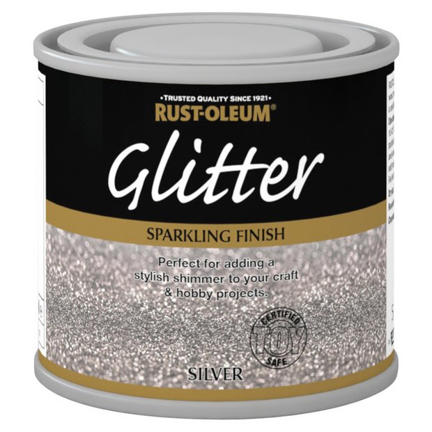 Rust-Oleum White Matt Multi-surface Glow in the dark paint, 125ml