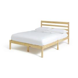 Argos Home Kaycie Small Double Wooden Bed Frame - Pine
