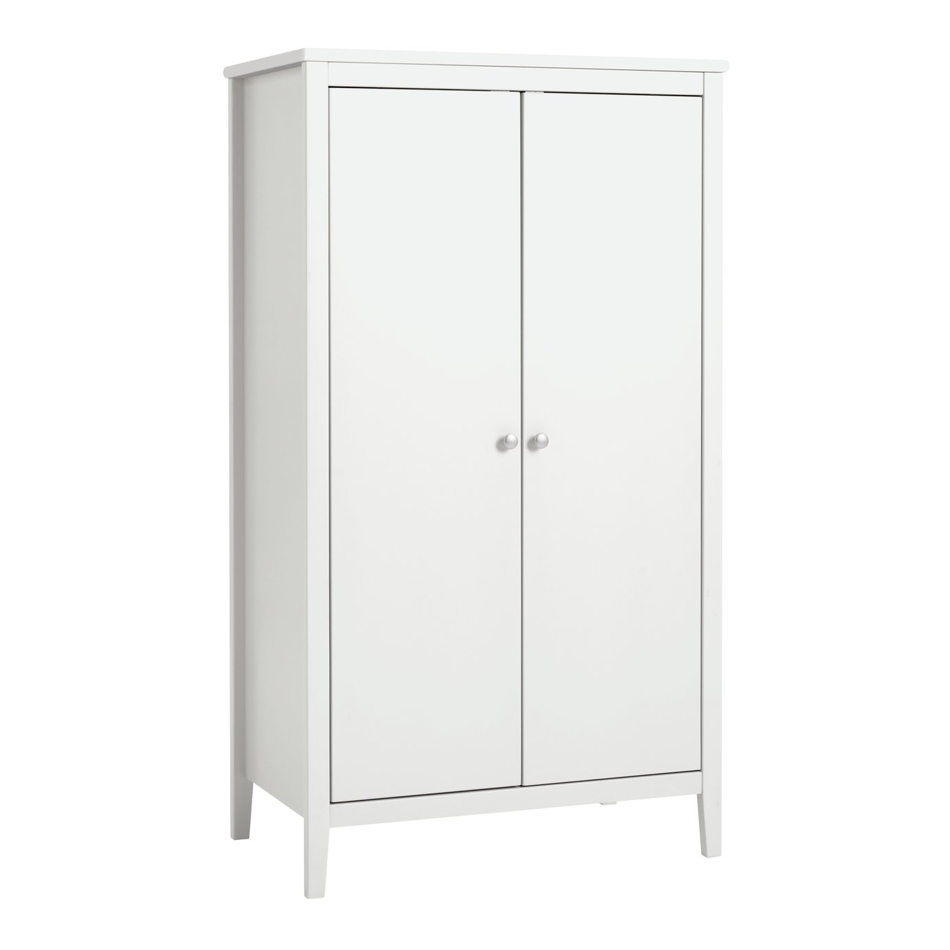 Cuggl Canterbury Nursery 2 Door Wardrobe - White
