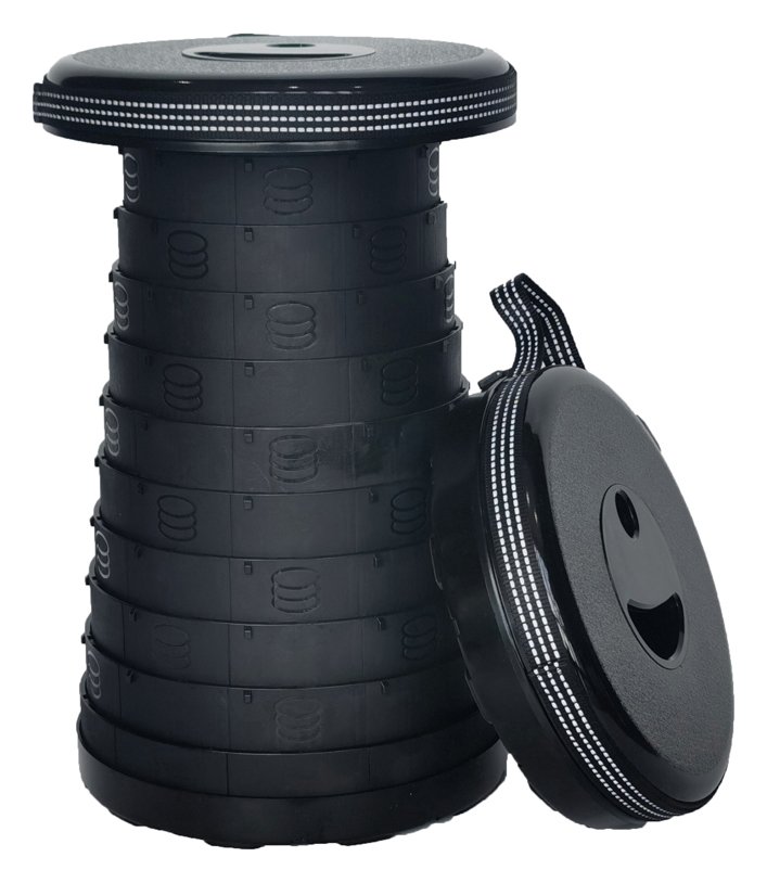 Pro Action Portable Telescoping Camping Stool