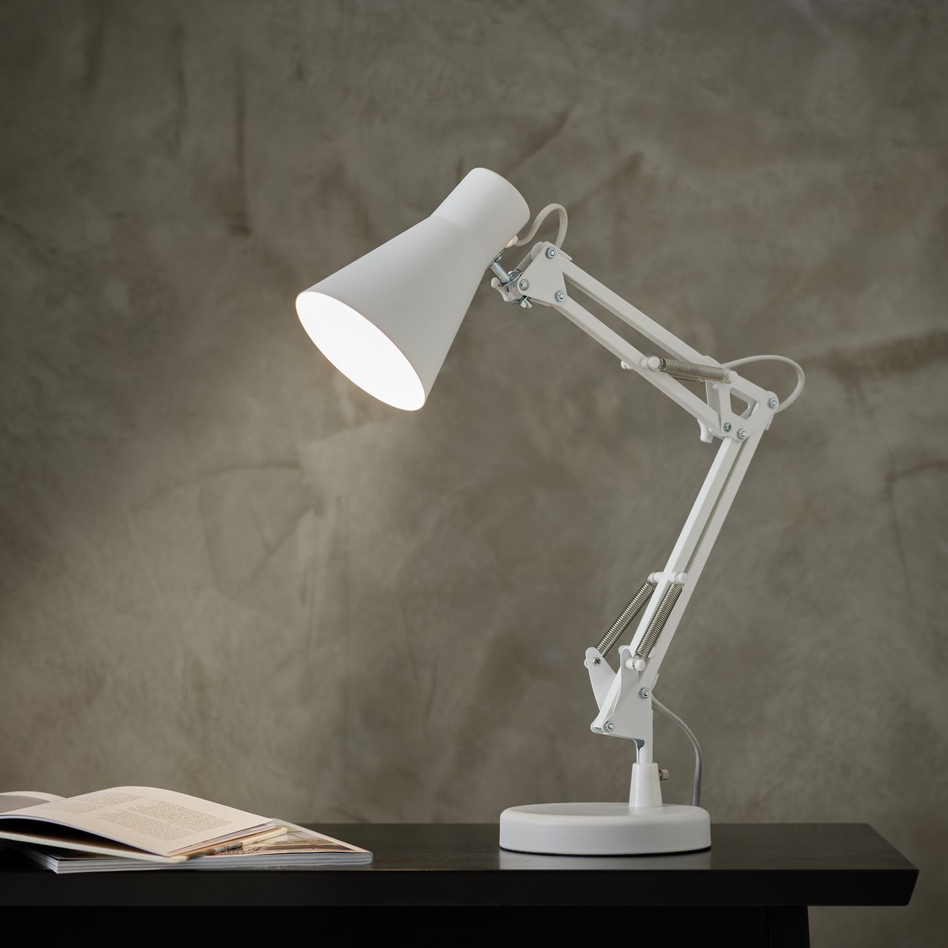 Habitat Swing Arm Desk Lamp