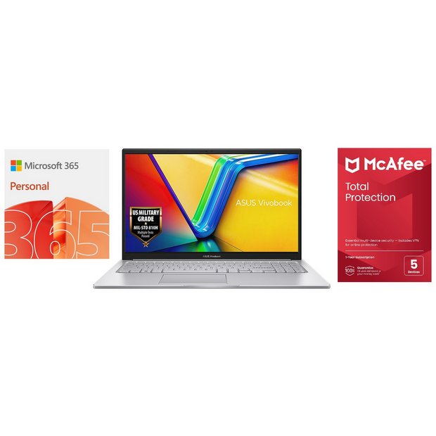 Buy ASUS Vivobook 15 15.6in i7 16GB 1 TB Laptop Bundle | Laptops