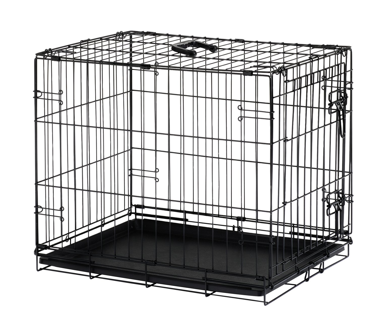 Single Door 30 inch Dog Cage - Medium