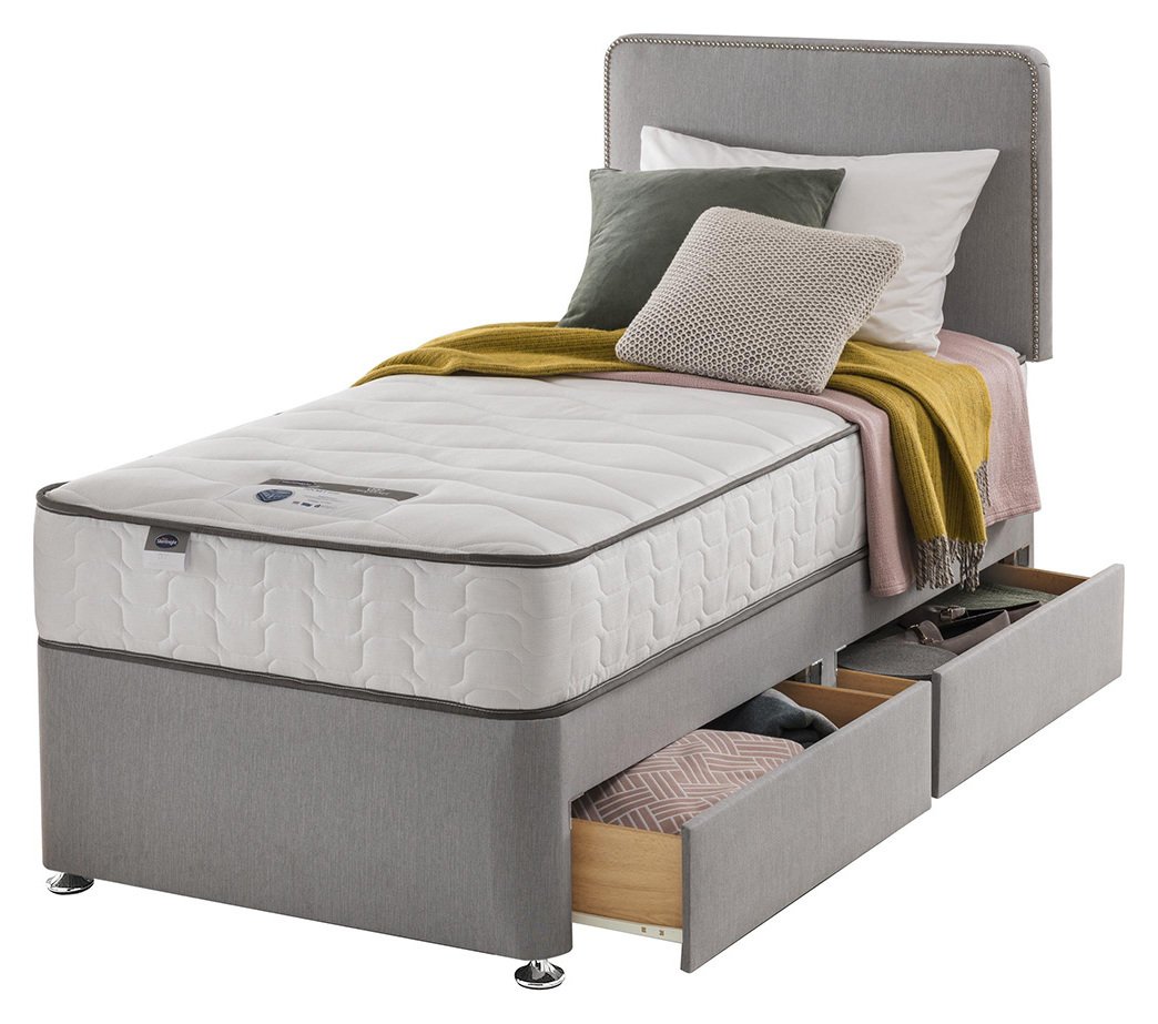 Silentnight Pavia Comfort Mattress & Divan Bed Set