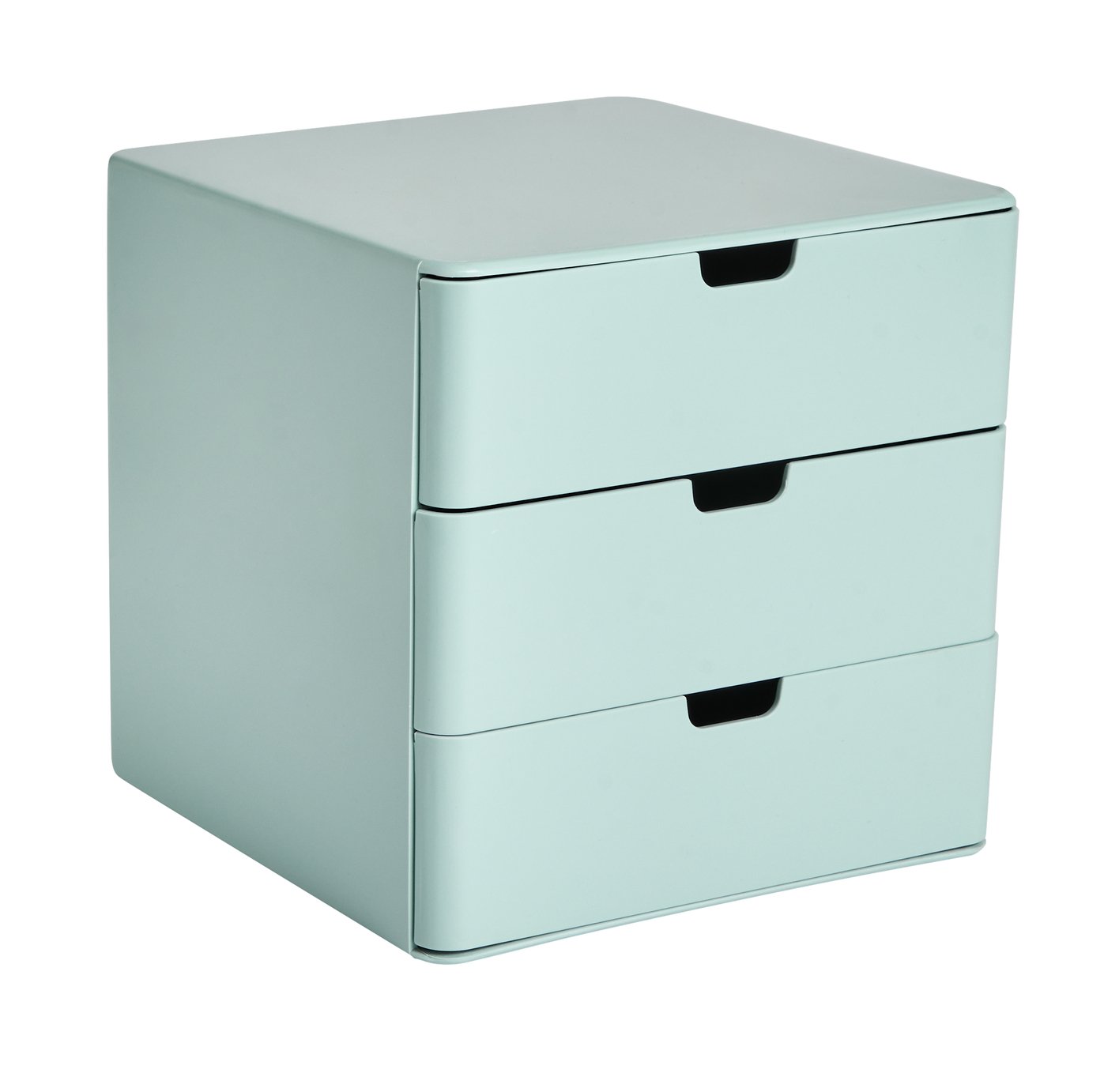 Argos Home 3 Drawer Desktop Organiser - Soft Green