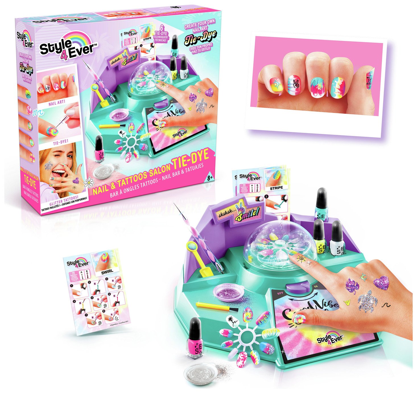 Style 4 Ever Tie Dye Nail and Tattoo Salon