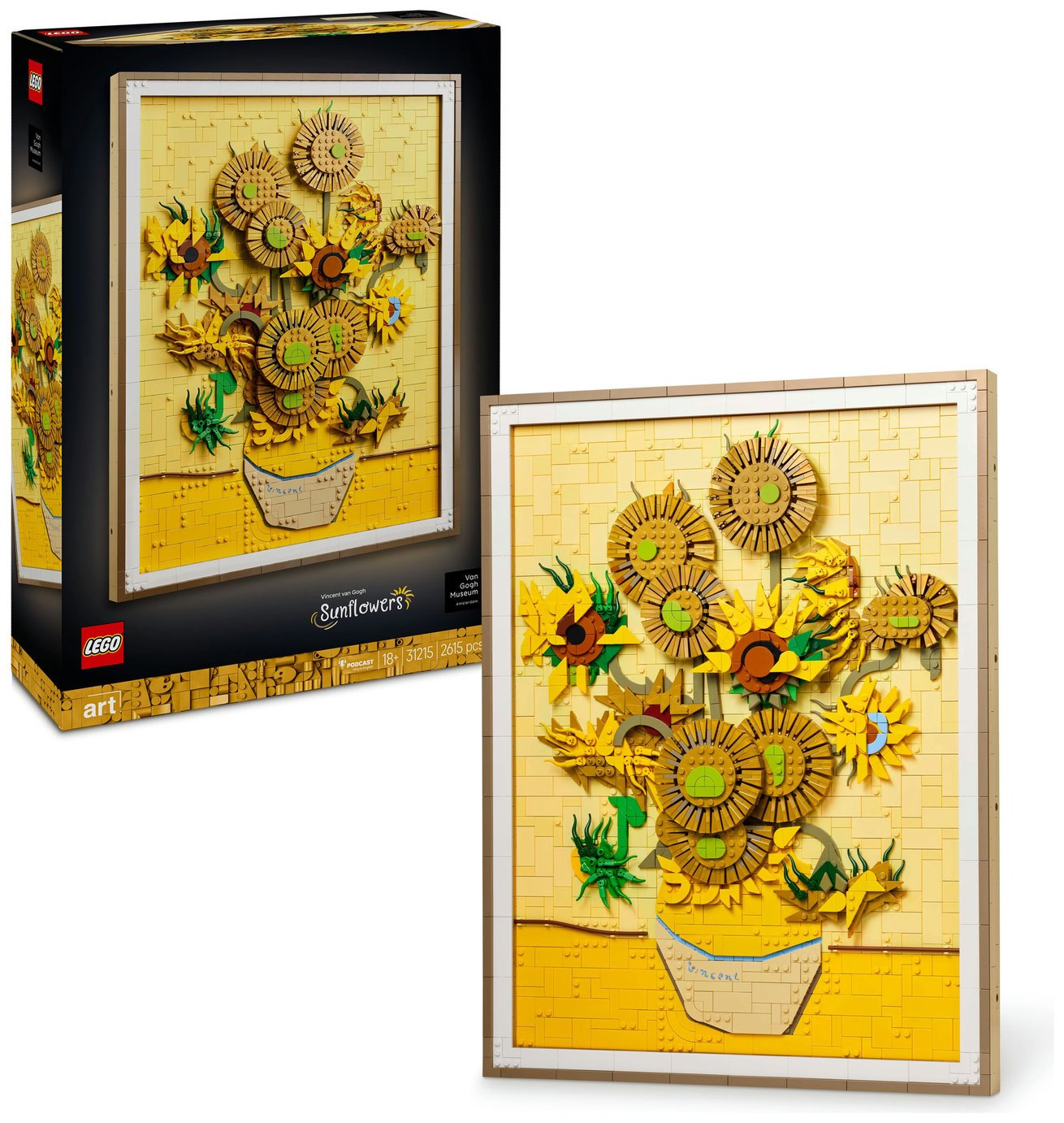 LEGO ART Vincent van Gogh – Sunflowers Building Set 31215