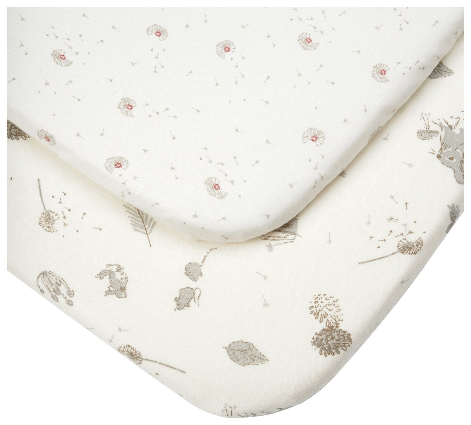 Tutti Bambini Cozee Crib 2pk Fitted Sheets Cocoon