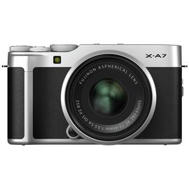 Fujifilm X-A7 Plus Camera with 15-45mm Lens - Silver