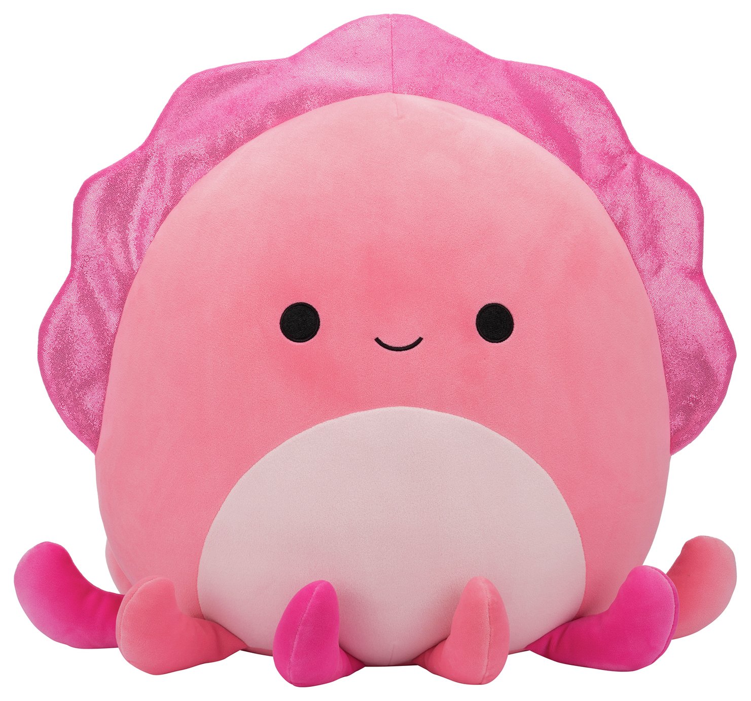 Squishmallows 16 inch Pink Cuttle Fish Auggie Plush