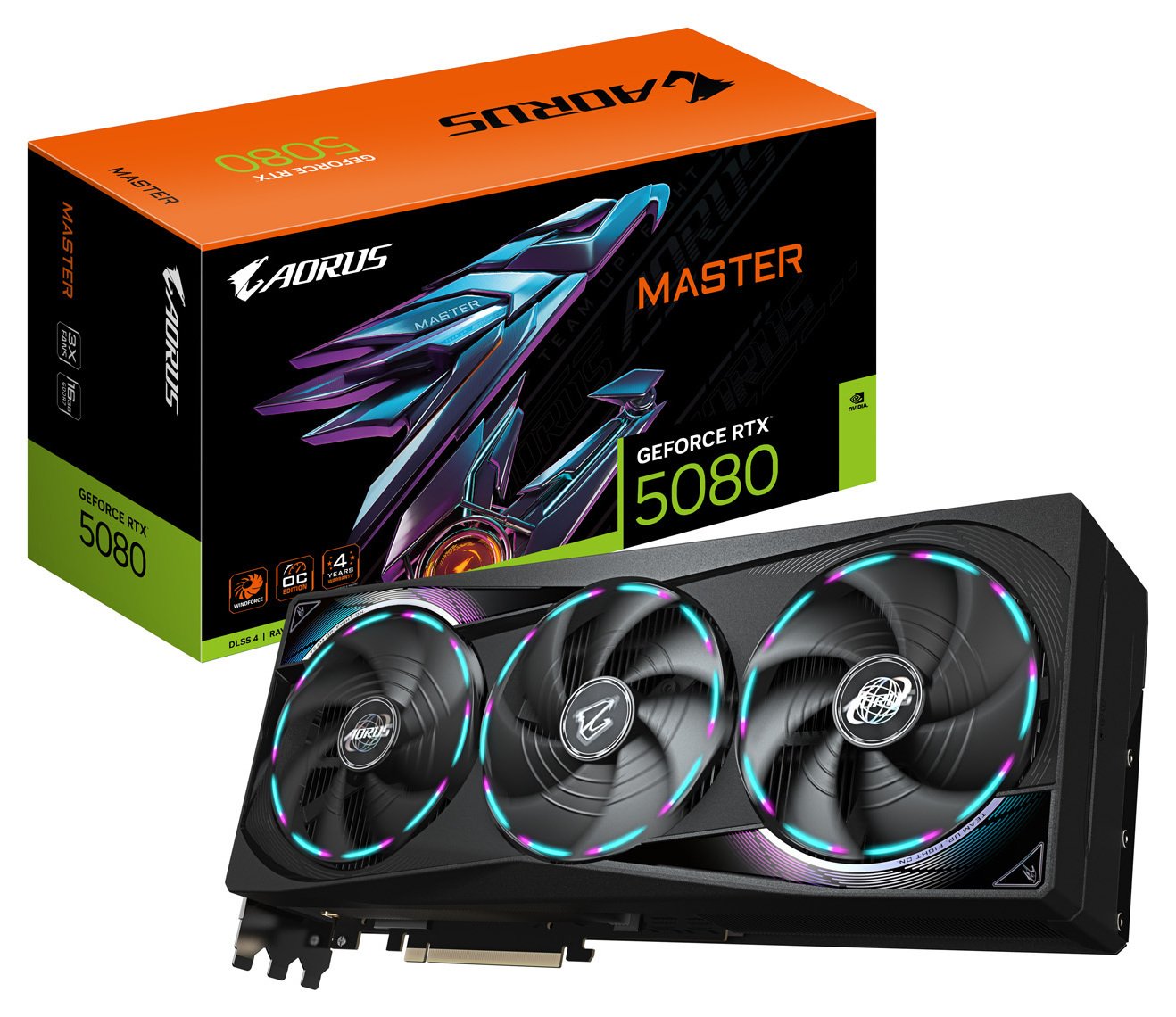 Gigabyte Aorus GeForce RTX 5080 Master 16GB Graphics Card
