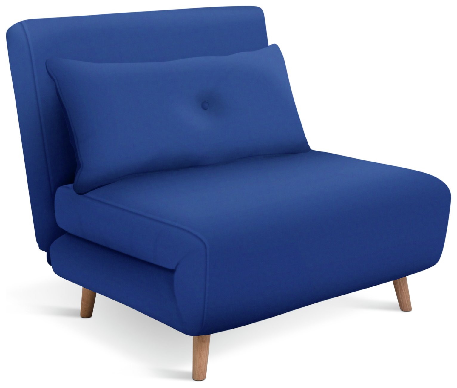 Habitat Roma Single Fabric Chairbed - Blue