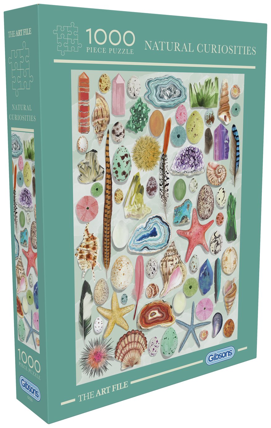 Gibsons The Art File Natural Curiosities 1000 Piece Puzzle