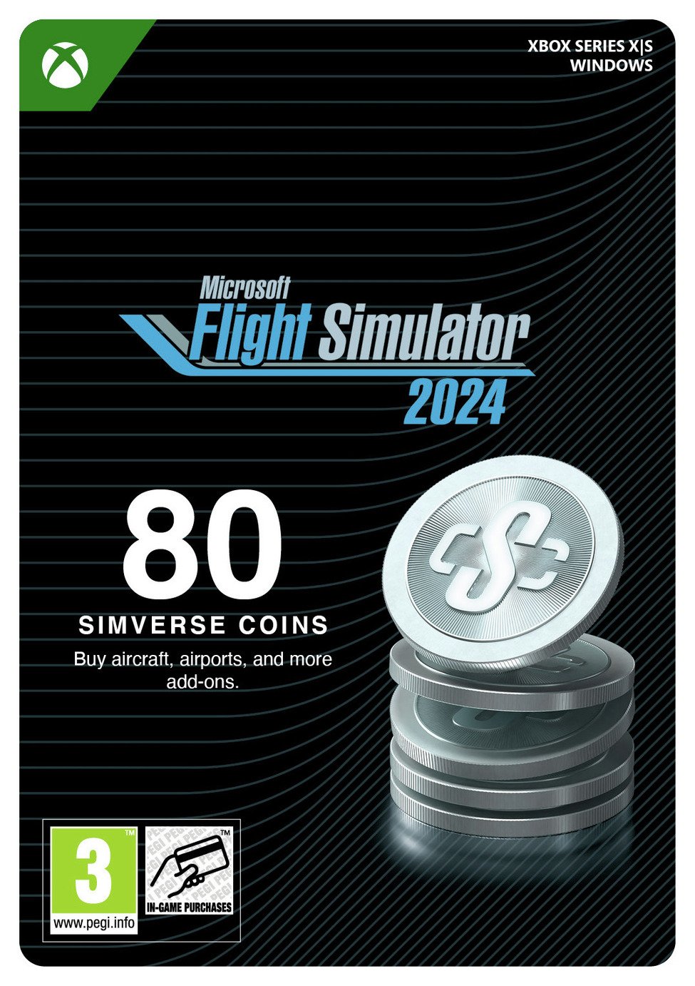 Microsoft Flight Simulator 2024 80 Coins - Xbox
