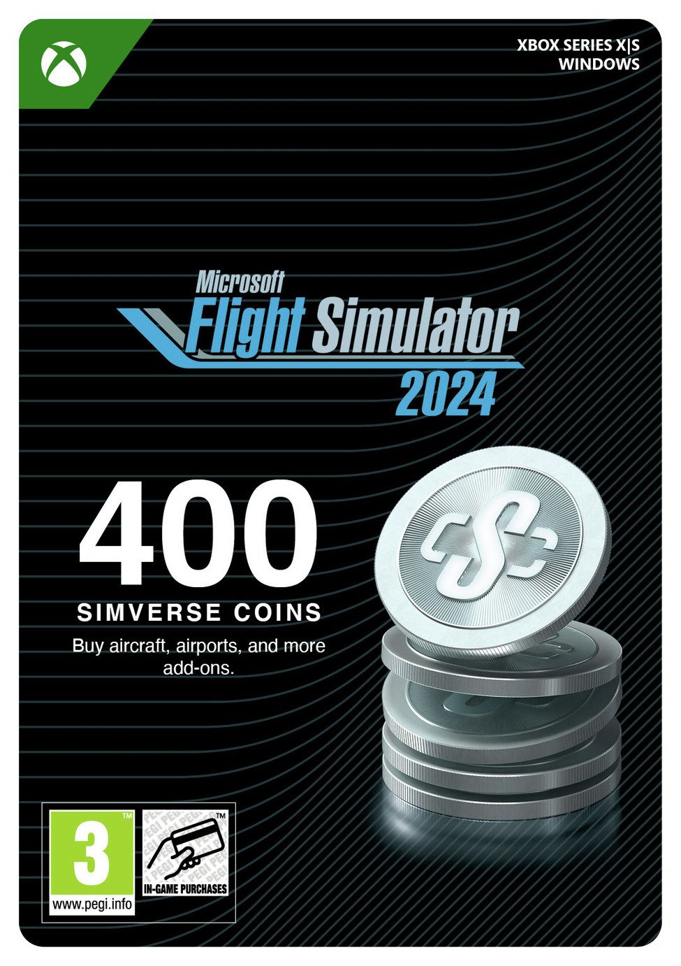 Microsoft Flight Simulator 2024 400 Coins - Xbox
