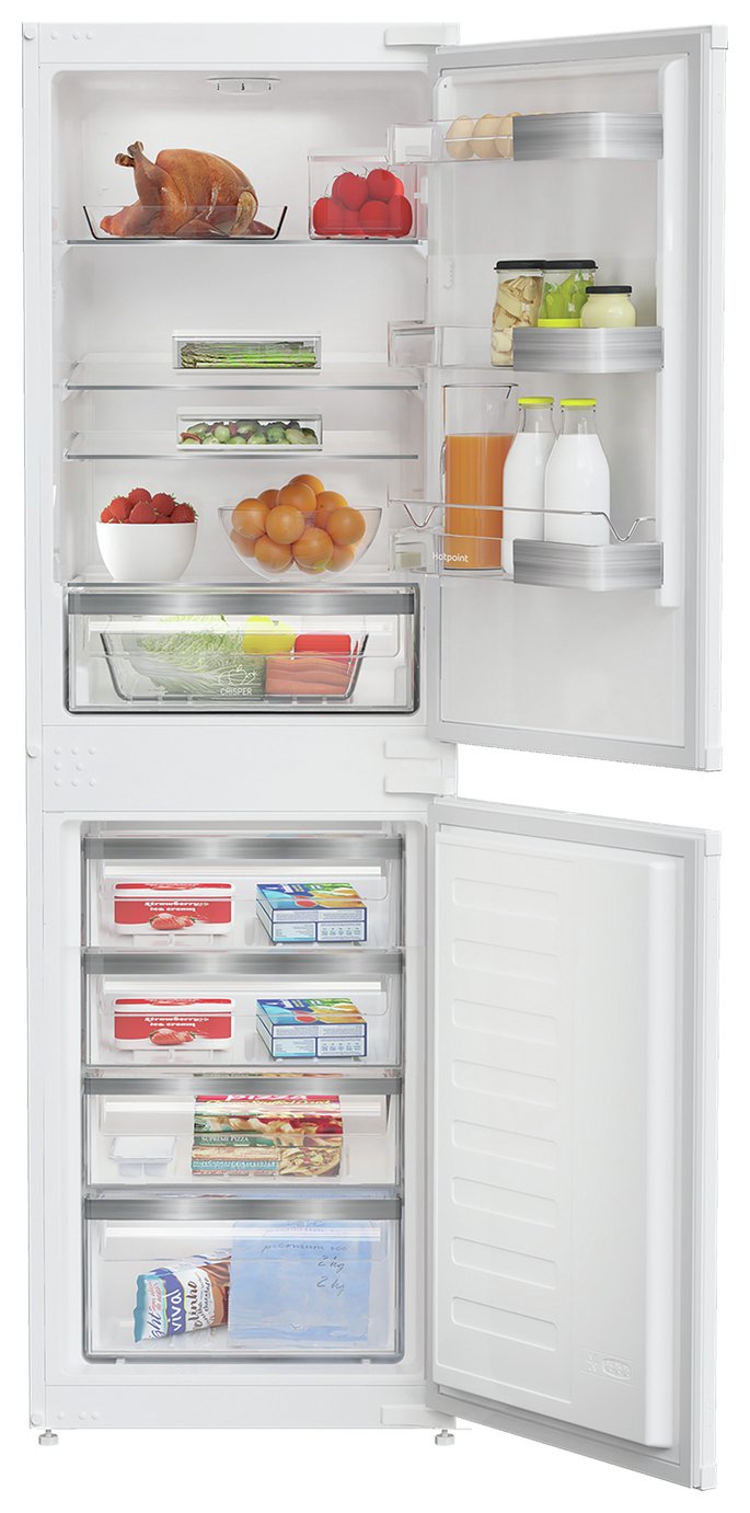 Hotpoint HPKH1262B4UK Integrated Fridge Freezer - White