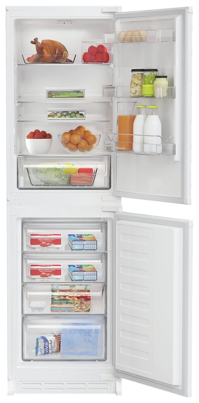 Hotpoint HPKS1262B4UK Integrated Fridge Freezer - White