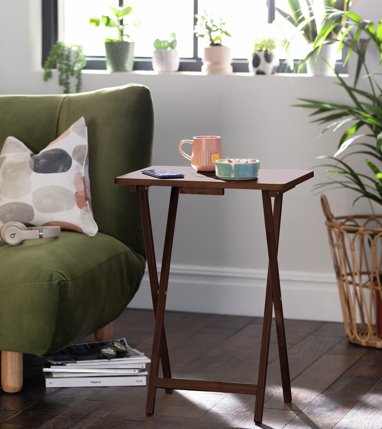 Argos Home Single Folding Tray Table